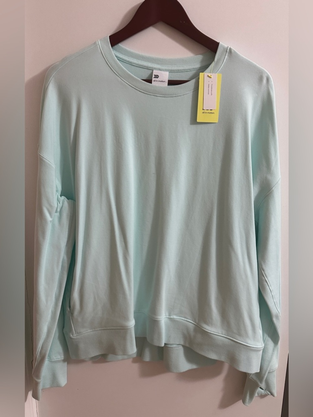 all in motion Women's Mint Crewneck Sweatshirt